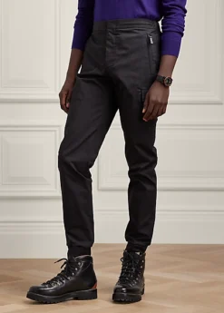 Pantalon Cargo En Sergé Stretch -Promos Chemises Décontractées Boutique s7 1485871 alternate1