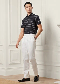 Chemise à Motif En Sergé -Promos Chemises Décontractées Boutique s7 1485897 alternate1