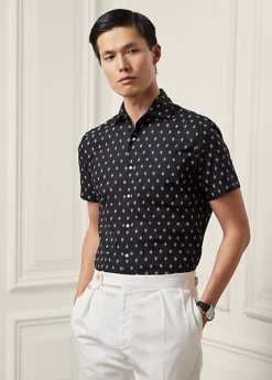 Chemise à Motif En Sergé