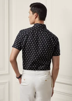 Chemise à Motif En Sergé -Promos Chemises Décontractées Boutique s7 1485897 alternate3