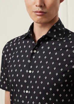 Chemise à Motif En Sergé -Promos Chemises Décontractées Boutique s7 1485897 alternate4