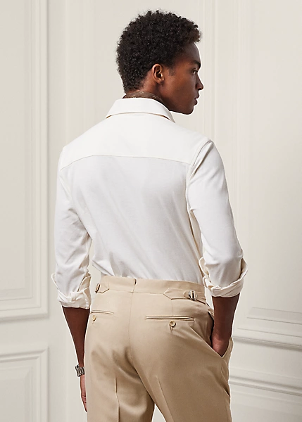 Chemise Keaton Délavée En Piqué 5 Chemise Keaton Délavée En Piqué – Image 4