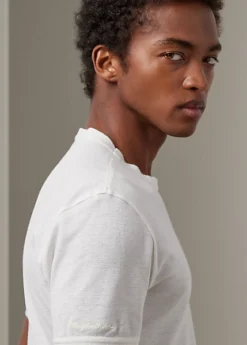 T-shirt à Poche Coton Piqué Mélangé -Promos Chemises Décontractées Boutique s7 1486217 alternate4