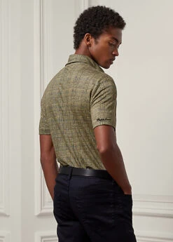 Polo à Motif Prince-de-galles En Lin 10 Polo à Motif Prince-de-galles En Lin -Promos Chemises Décontractées Boutique s7 1486218 alternate3