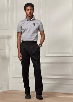 Polo Ajusté Polo Bear En Piqué -Promos Chemises Décontractées Boutique s7 1486229 alternate1