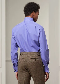 Chemise Fil-à-fil Poignets Mousquetaires -Promos Chemises Décontractées Boutique s7 1486242 alternate3