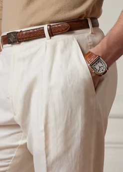 Pantalon Gregory Fait Main En Toile -Promos Chemises Décontractées Boutique s7 1486246 alternate4