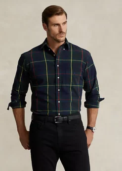 Chemise Oxford écossaise