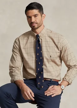 Chemise à Carreaux En Sergé