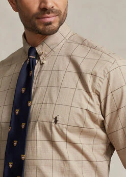 Chemise à Carreaux En Sergé -Promos Chemises Décontractées Boutique s7 1486867 alternate4