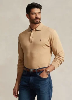 Polo à Manches Longues En Coton Doux