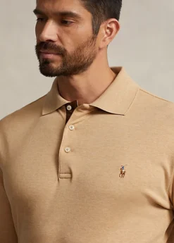 Polo à Manches Longues En Coton Doux -Promos Chemises Décontractées Boutique s7 1488403 alternate4