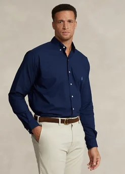 Chemise En Popeline Stretch