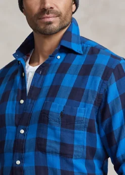 Chemise Double Face à Carreaux -Promos Chemises Décontractées Boutique s7 1488442 alternate4