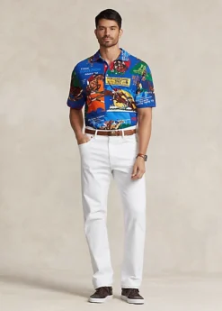 Polo équestre En Piqué -Promos Chemises Décontractées Boutique s7 1488452 alternate1