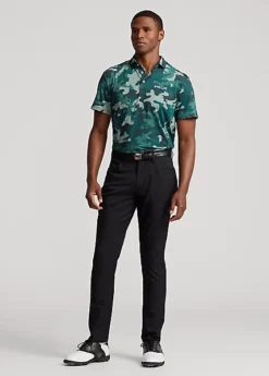 Pantalon Performance Ajusté En Sergé