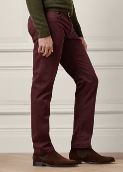 Pantalon Slim En Satinette Stretch -Promos Chemises Décontractées Boutique s7 1495104 alternate2