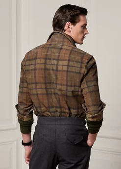 Veste-chemise à Motif écossais En Daim 11 Veste-chemise à Motif écossais En Daim -Promos Chemises Décontractées Boutique s7 1495108 alternate3