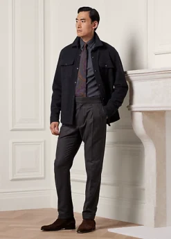 Chemise à Motif Pied-de-poule -Promos Chemises Décontractées Boutique s7 1495119 alternate1