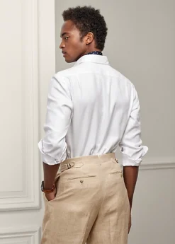 Chemise En Sergé à Chevrons -Promos Chemises Décontractées Boutique s7 1495532 alternate3