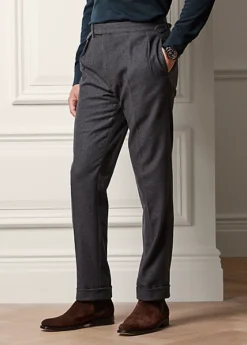 Pantalon Gregory Fait Main En Laine -Promos Chemises Décontractées Boutique s7 1495553 alternate1