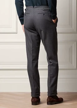 Pantalon Gregory Fait Main En Laine -Promos Chemises Décontractées Boutique s7 1495553 alternate3