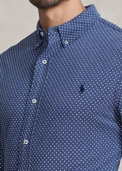Chemise Ultra-légère à Pois En Coton -Promos Chemises Décontractées Boutique s7 1498051 alternate4