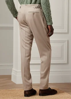 Pantalon Gregory En Crêpe De Laine -Promos Chemises Décontractées Boutique s7 1502352 alternate3