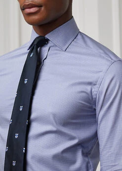 Chemise à Motif Pied-de-poule Miniature -Promos Chemises Décontractées Boutique s7 1502369 alternate4