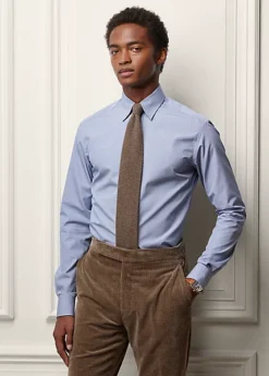 Chemise à Petits Carreaux En Popeline