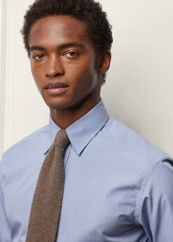 Chemise à Petits Carreaux En Popeline -Promos Chemises Décontractées Boutique s7 1502372 alternate4