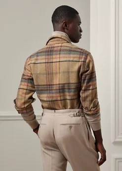 Chemise En Laine écossaise 12 Chemise En Laine écossaise -Promos Chemises Décontractées Boutique s7 1502376 alternate3