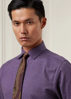 Chemise En Flanelle Grattée -Promos Chemises Décontractées Boutique s7 1502378 alternate4