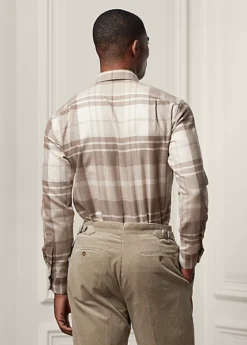 Chemise écossaise Laine, Soie, Cachemire -Promos Chemises Décontractées Boutique s7 1502382 alternate3