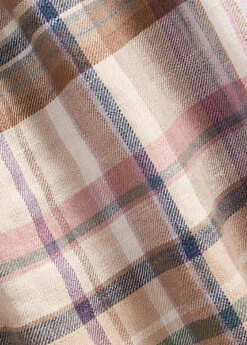 Chemise écossaise En Sergé De Lin -Promos Chemises Décontractées Boutique s7 1502386 alternate20