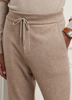 Pantalon De Jogging Laine Mélangée -Promos Chemises Décontractées Boutique s7 1502428 alternate4