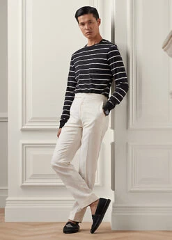 T-shirt Rayé à Manches Longues -Promos Chemises Décontractées Boutique s7 1502442 alternate1