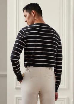 T-shirt Rayé à Manches Longues -Promos Chemises Décontractées Boutique s7 1502442 alternate3