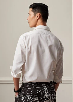 Chemise En Popeline à Monogramme -Promos Chemises Décontractées Boutique s7 1502469 alternate3