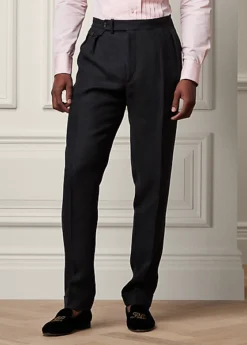 Pantalon Costume Gregory Fait Main Lin -Promos Chemises Décontractées Boutique s7 1504034 alternate1