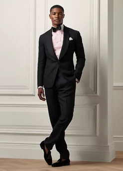 Pantalon Costume Gregory Fait Main Lin