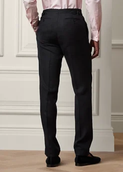 Pantalon Costume Gregory Fait Main Lin -Promos Chemises Décontractées Boutique s7 1504034 alternate3