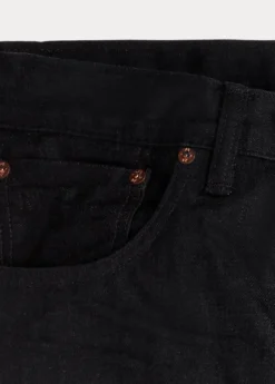 Jean Slim Noir à Lisière Selvedge -Promos Chemises Décontractées Boutique s7 334968 alternate17