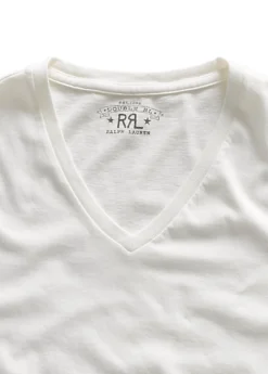 T-shirt Col En V En Jersey 7 T-shirt Col En V En Jersey -Promos Chemises Décontractées Boutique s7 381181 alternate2